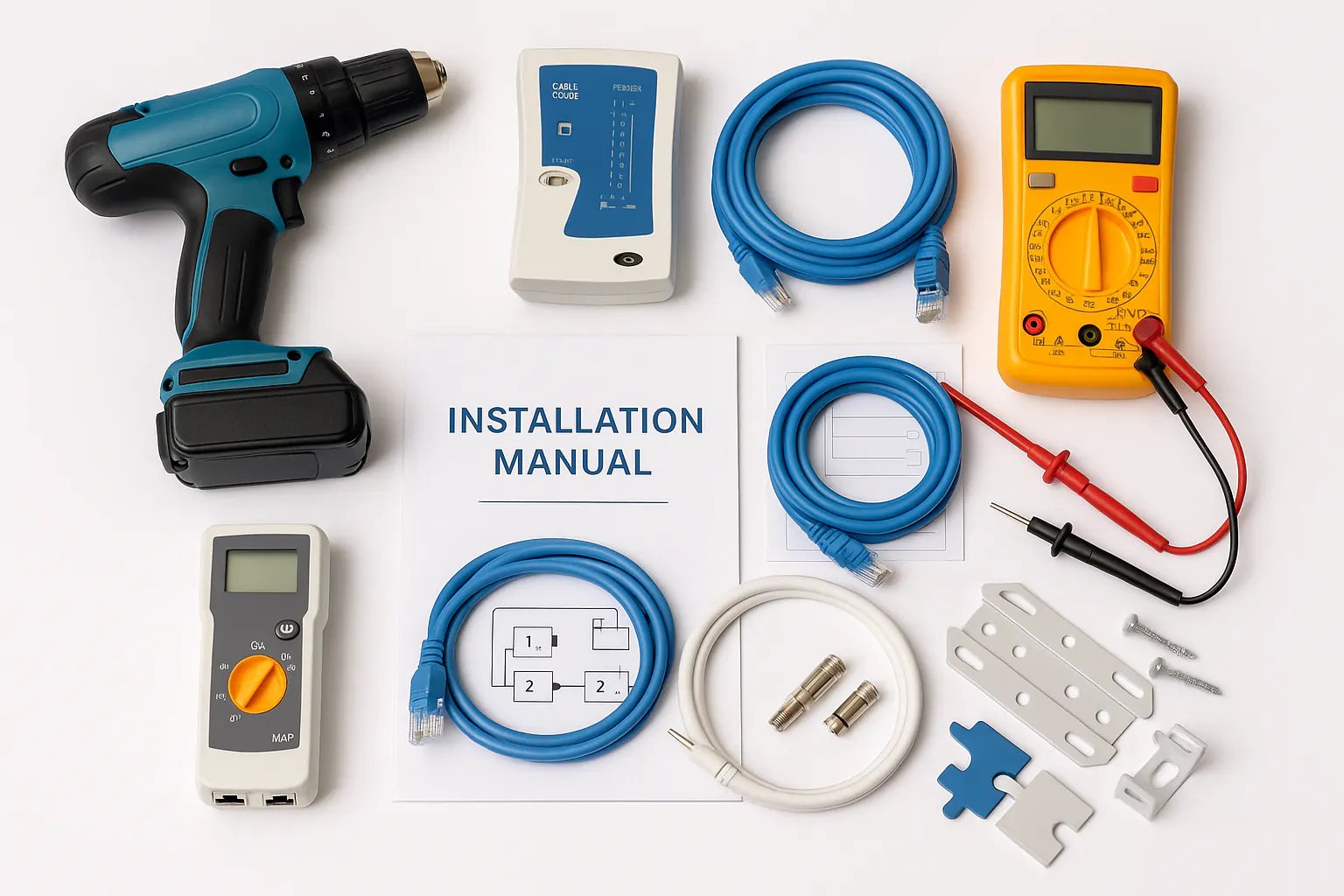 Professional installation tools and documentation provided with ClimaPri systems